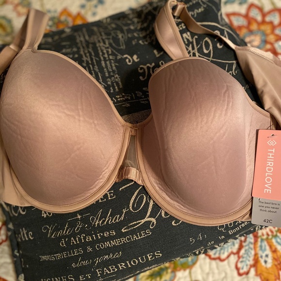 NWT THIRDLOVE tan bra